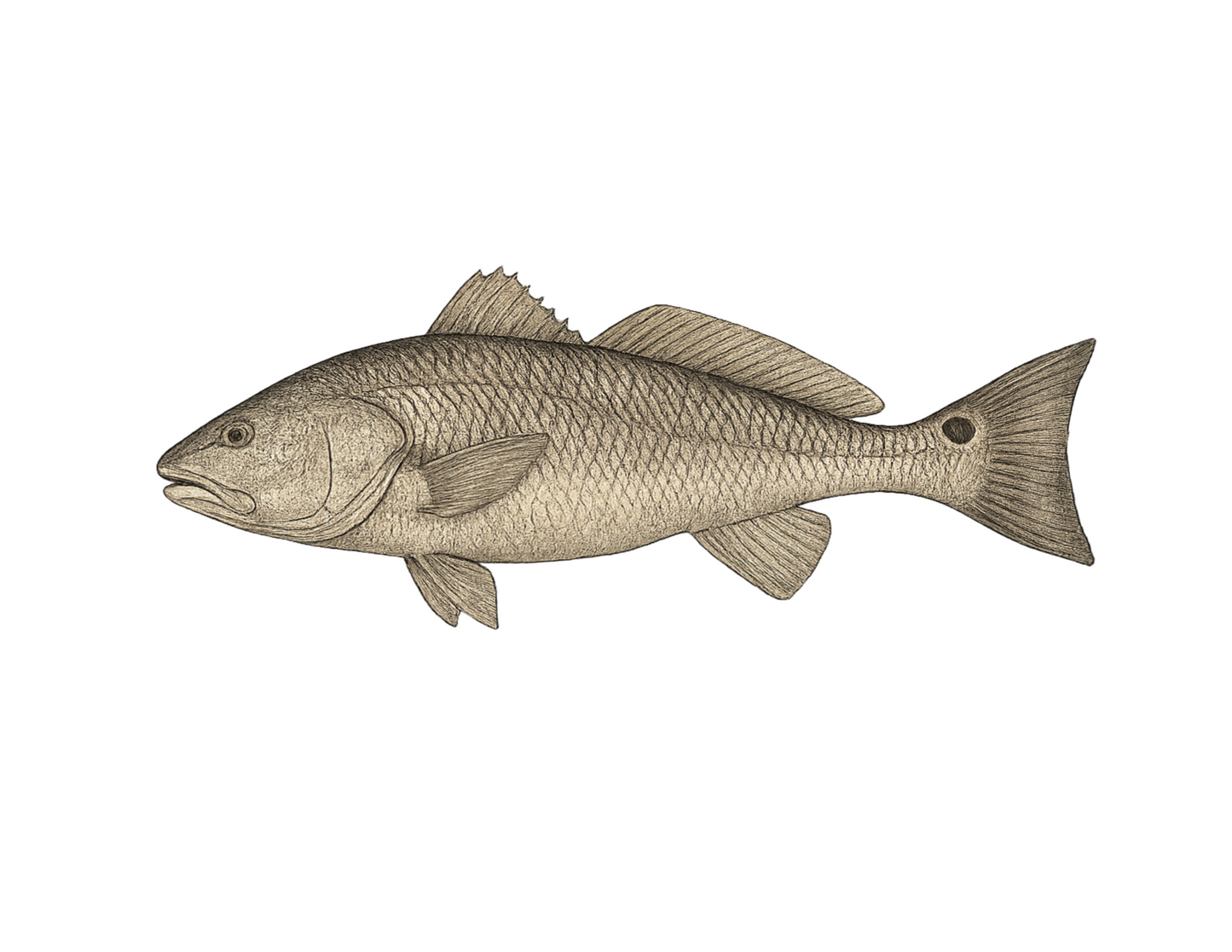 Red Drum Stainless Tumbler