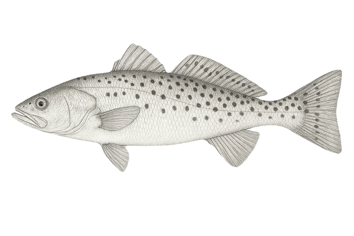 Speckled Trout Stainless Tumbler